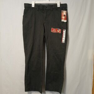 Lee Comfort Vet Straight Leg 16 Petite Gray Slacks Pants NWT!